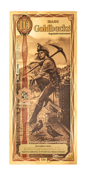 10 Idaho Goldback Pre-Order