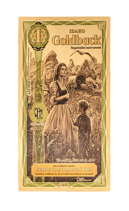 1 Idaho Goldback Alpha