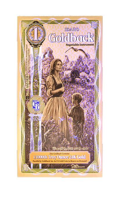 1 Idaho Goldback Alpha