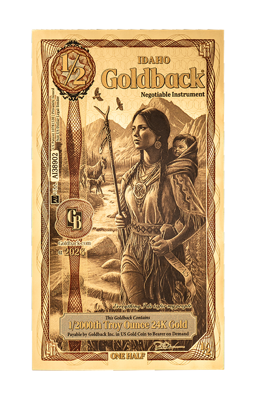 1/2 Idaho Goldback Pre-Order
