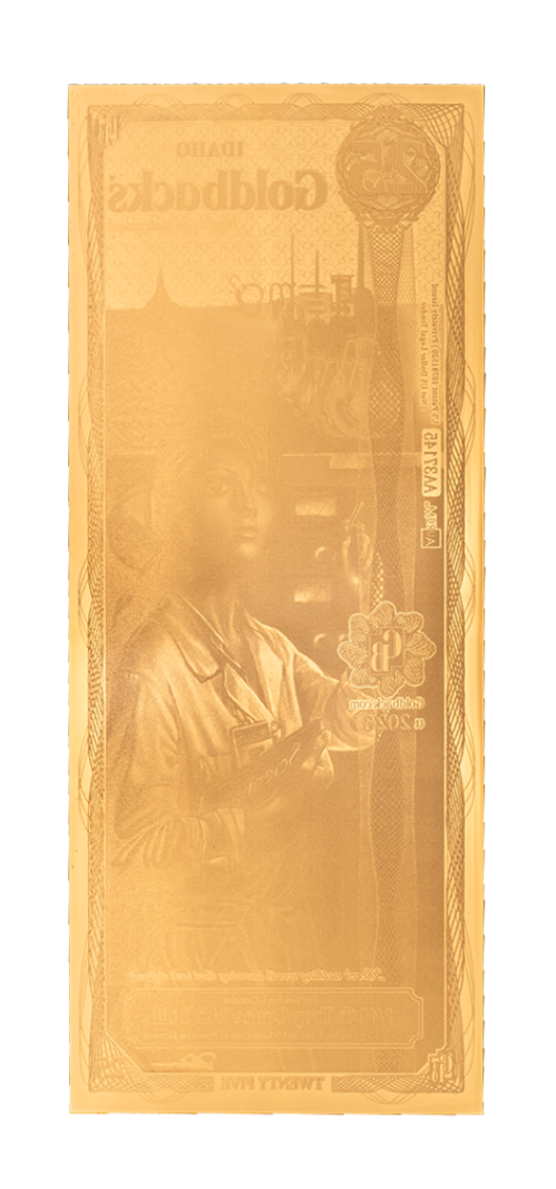 25 Idaho Goldback Alpha