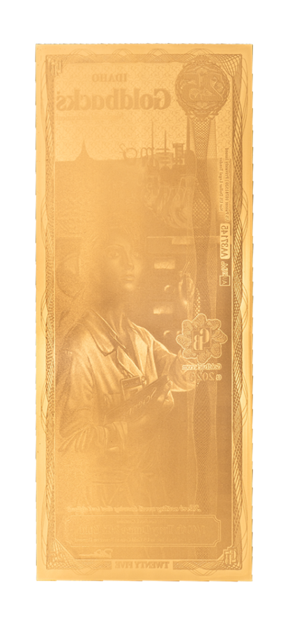 25 Idaho Goldback Alpha