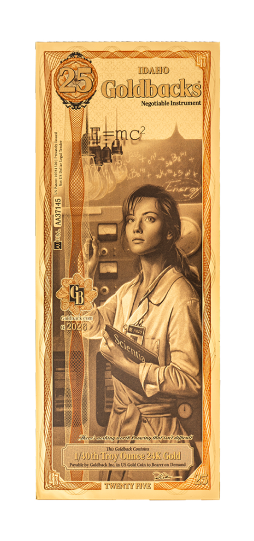 25 Idaho Goldback Alpha