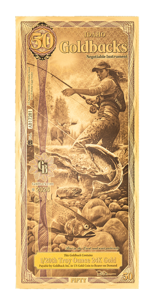 50 Idaho Goldback Pre-Order
