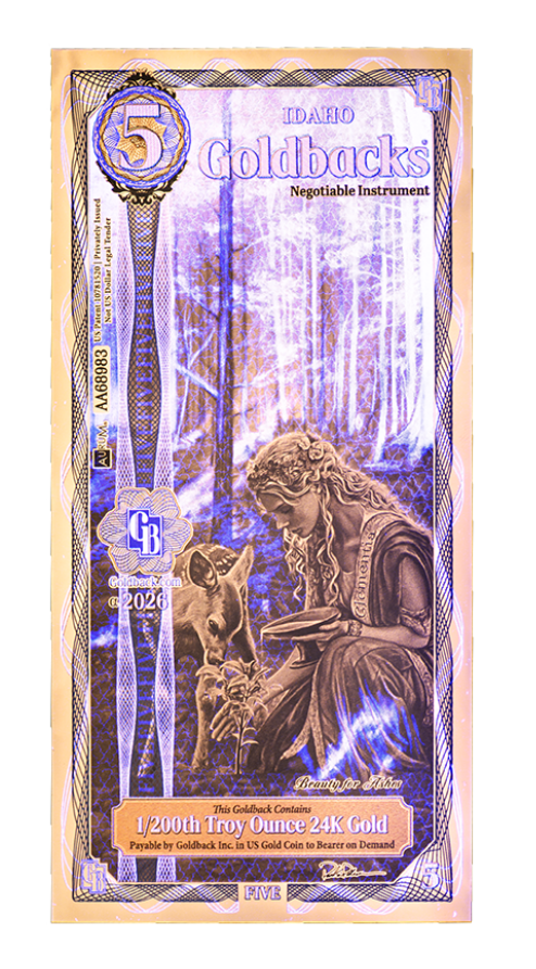 5 Idaho Goldback Alpha