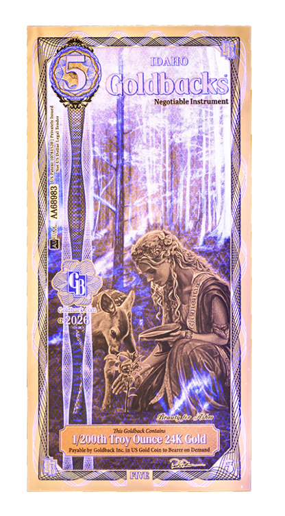 5 Idaho Goldback Alpha