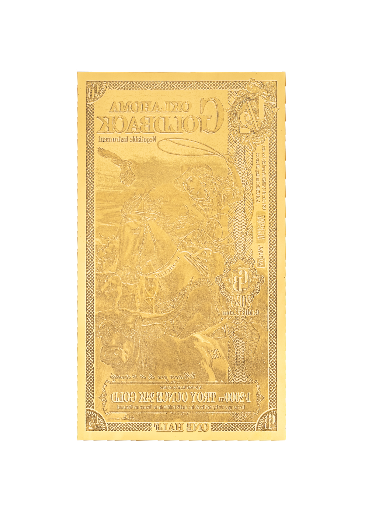 ½ Oklahoma Goldback