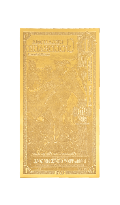 1 Goldback de Oklahoma