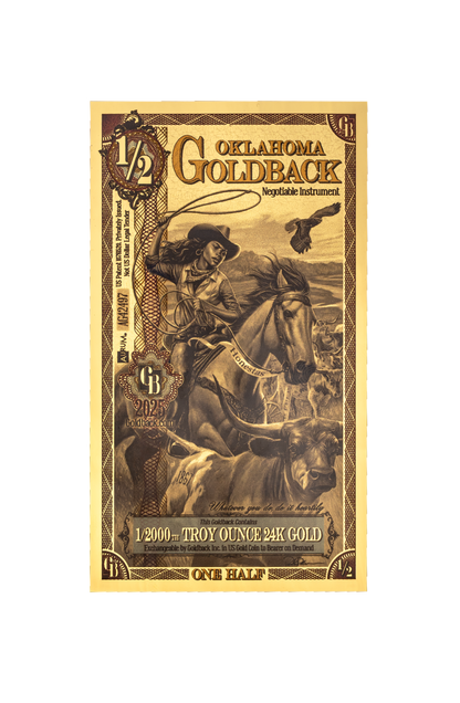 ½ Oklahoma Goldback