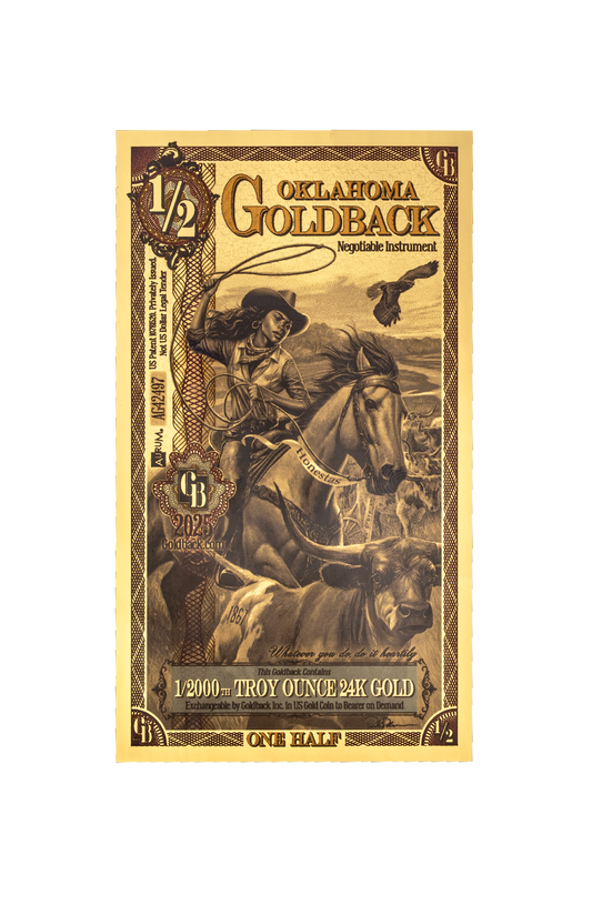 ½ Oklahoma Goldback