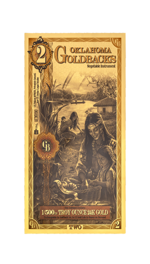 2 Goldback de Oklahoma