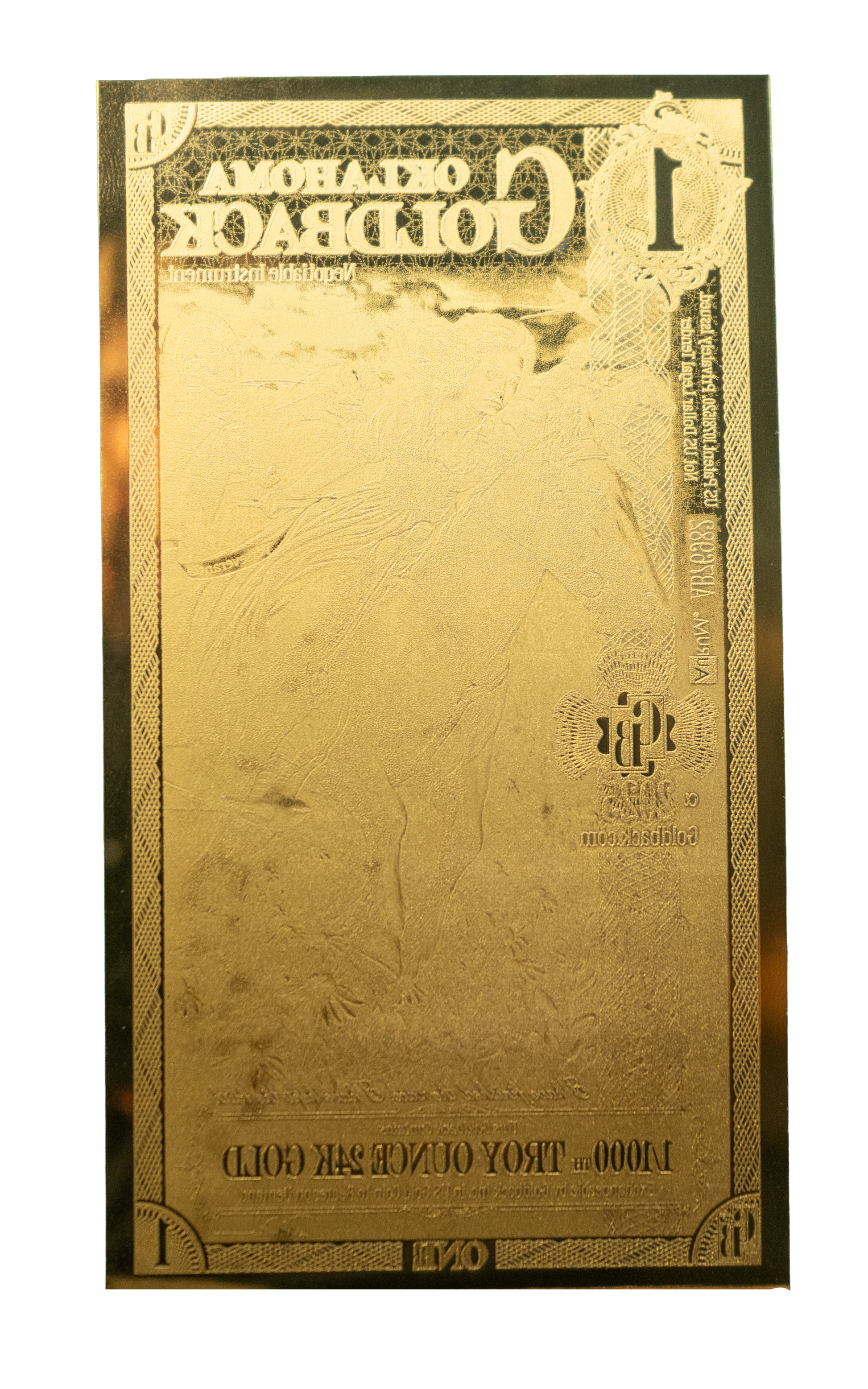 1 Oklahoma Goldback – Alpine Gold Exchange