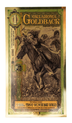 1 Oklahoma Goldback
