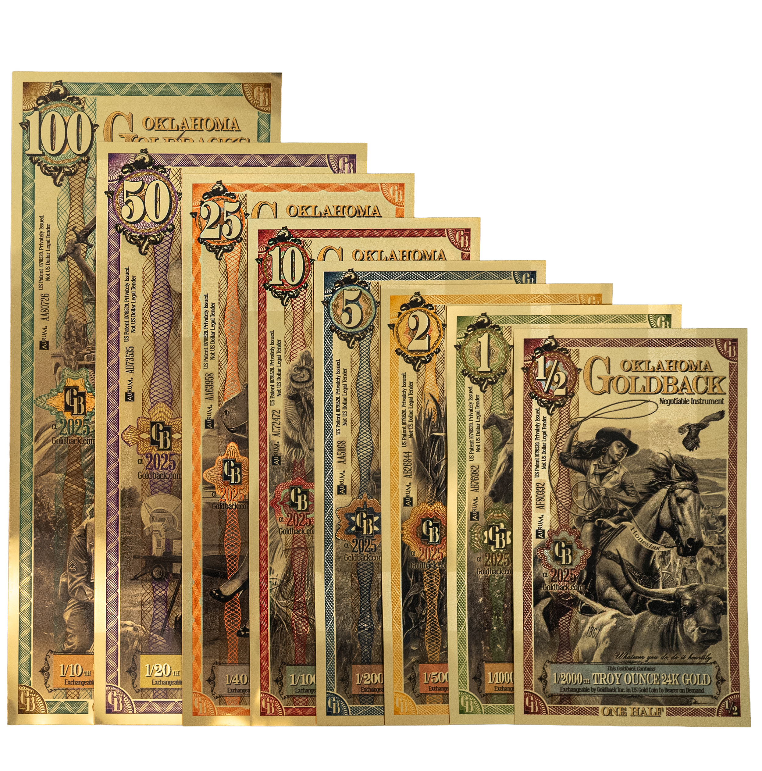 Oklahoma Goldback Alpha Bundle