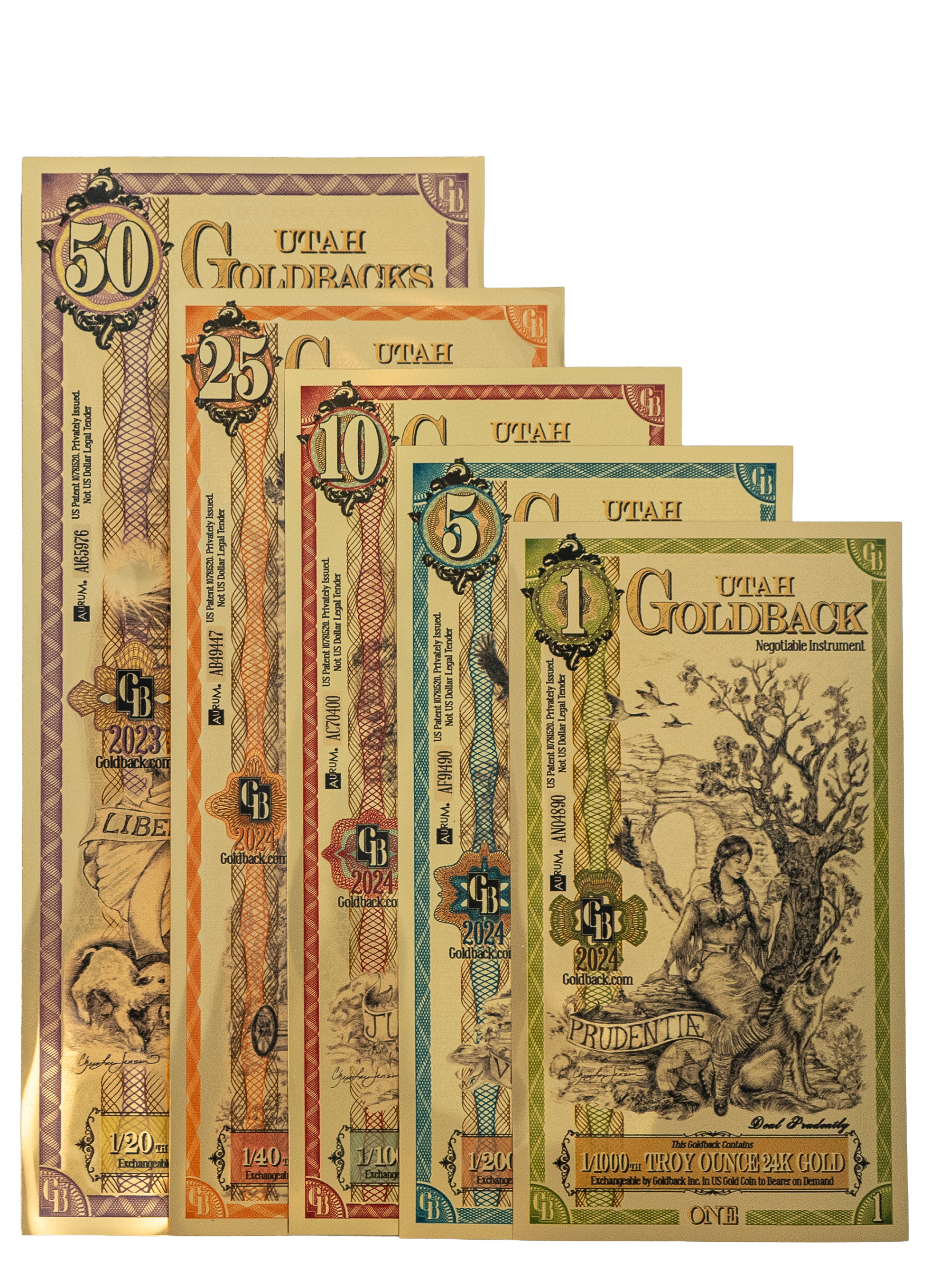 Utah Goldback Bundle