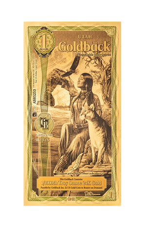 1 Utah Goldback Alpha 2026 (Pre-Order)