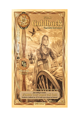 1/2 Utah Goldback Alpha 2026 (Pre-Order)