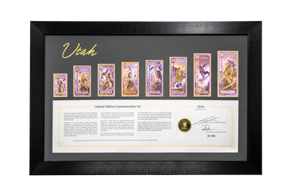Utah 2026 Commemorative Goldback Frame