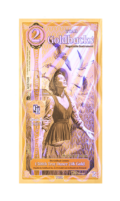 2 Utah Goldback Alpha 2026 (Pre-Order)