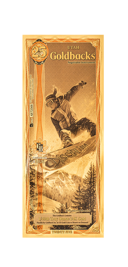 25 Utah Goldback Alpha 2026 (Pre-Order)