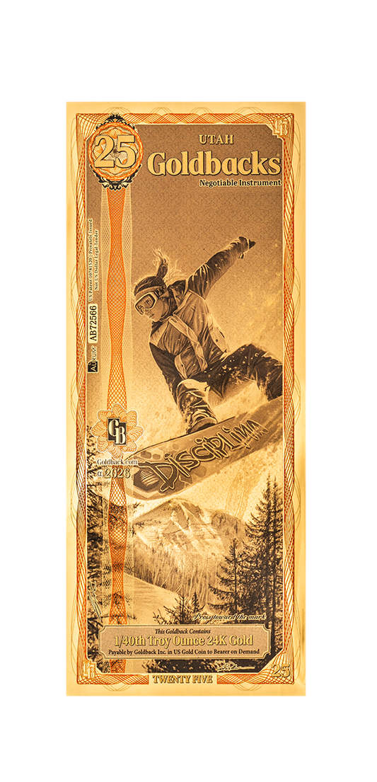 25 Utah Goldback Alpha 2026 (Pre-Order)