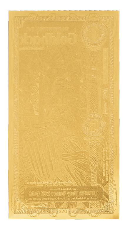 Washington D.C. Goldback -Standard