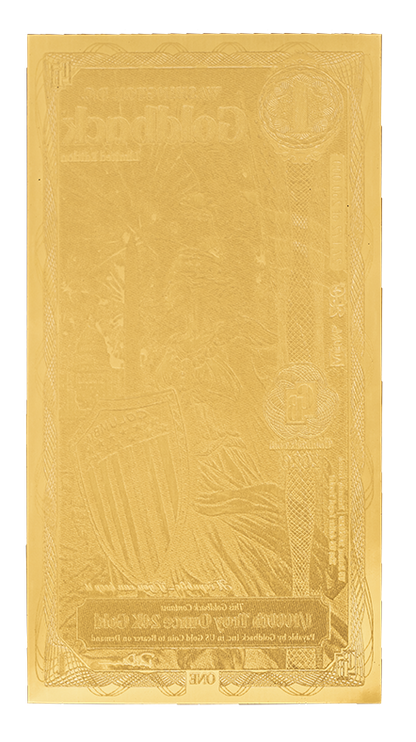 Washington D.C. Goldback -Standard