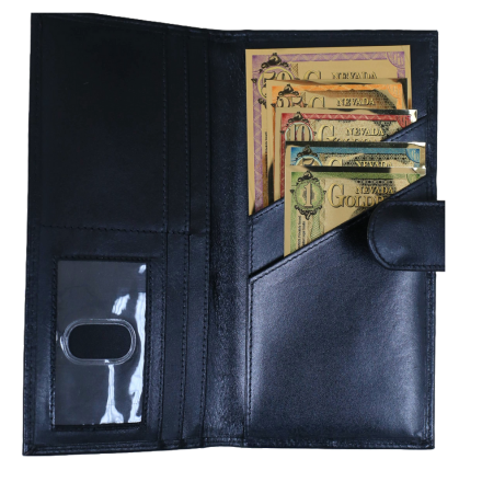 Nevada Goldback Set with Black Wallet