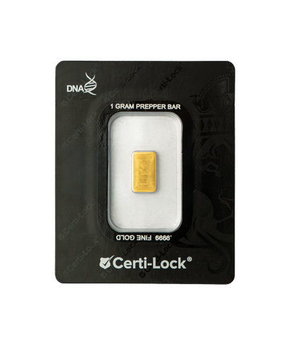 Scottsdale Mint 1 Gram Gold Prepper Bar