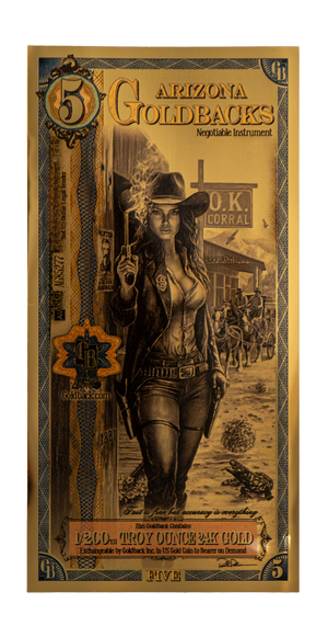 5 Arizona Goldback