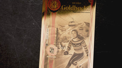Idaho Limited Early Release 3 Graded 70 Goldback