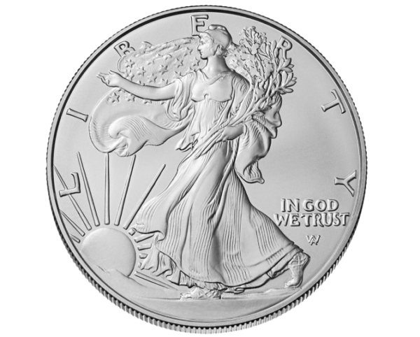 American Silver Eagle Front No Year